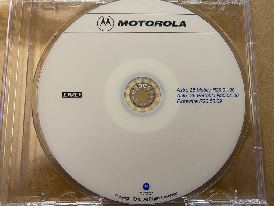 Image of Motorola R20.01.00 XTS5000 XTL5000 XTS2500 XTL2500 LATEST Programming CPS