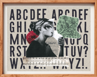 Silent Alphabeth 50x40