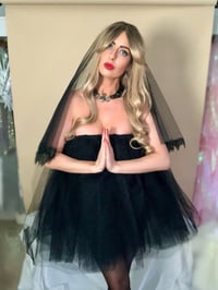 Image 8 of Tulle Dress and Veil Set