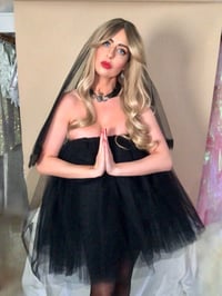 Image 3 of Tulle Dress and Veil Set