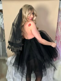 Image 2 of Tulle Dress and Veil Set