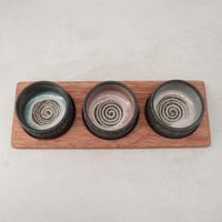 Image 12 of Black Ceramic Large Serving Set