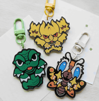 Image 1 of Chibi Zilla Charms