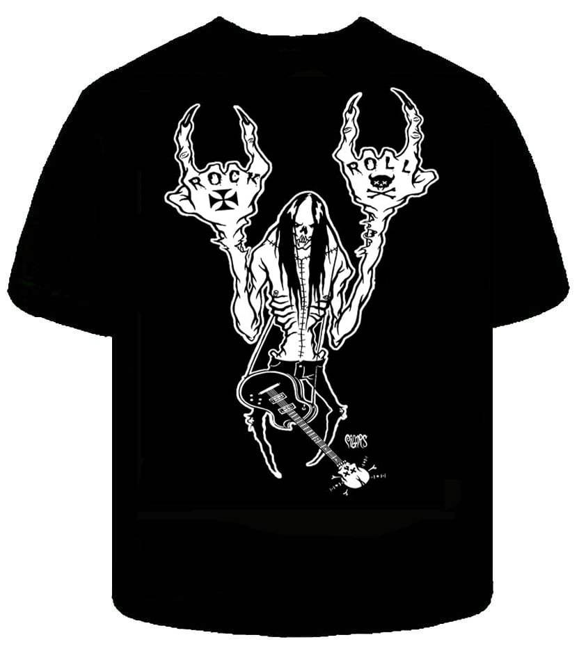 Image of preorder ROCK N ROLL Mens shirt - ships JAN 18TH