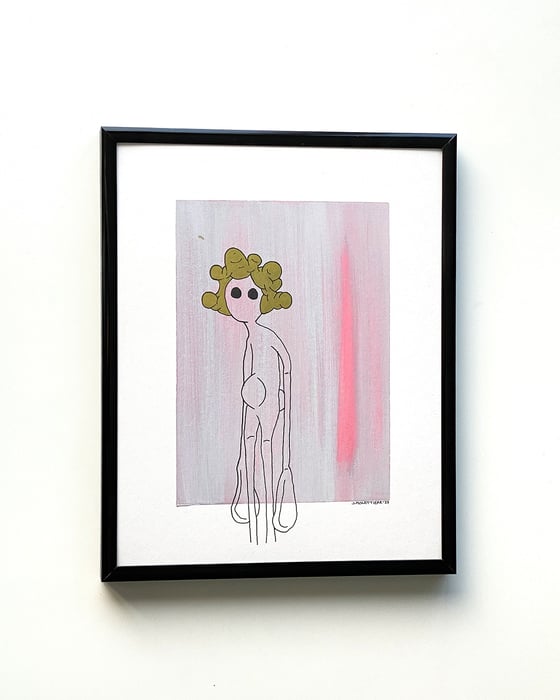 Image of invisible portrait - gold