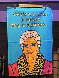 ‘Pat Butcher’ Teatowel