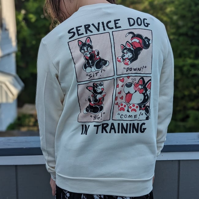 Service Dog in Training SWEATER
