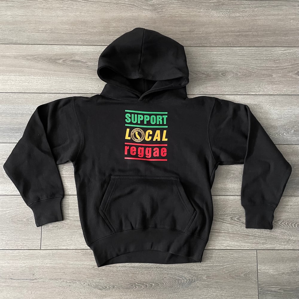 Image of Kids Support Local Reggae Hoodie