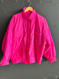 Image 1 of Neon insulated wind breaker 