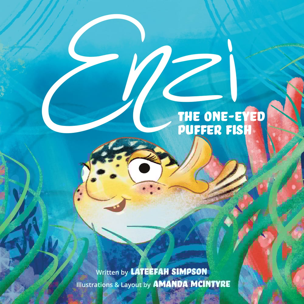 Image of Enzi the One-Eyed Puffer Fish