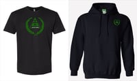 Image 1 of The Black Knight of I Am The Throne | Green | Hoodie + T Shirt +  Gym Bag