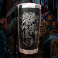 Friday the Purrteenth Stainless Steel 20oz Tumbler (Pre-Order Ships out Jan 6th)