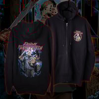 Friday the Purrteenth Zip Up Hoodie