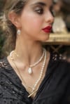 Baroque pearl pendant necklace 