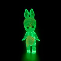 Image 3 of Kilos Kewties Glow in the Dark Anatomy Bunny Double Cast Resin Figure
