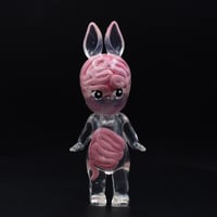 Image 2 of Kilos Kewties Glow in the Dark Anatomy Bunny Double Cast Resin Figure