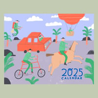 Image 2 of 2025 Calendar - Saddle Stitch 