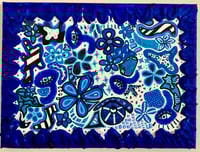 Image 3 of Original Painting: Blue Eyed Birthday Cake