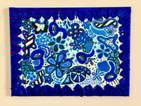 Image 4 of Original Painting: Blue Eyed Birthday Cake