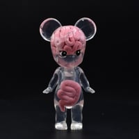 Image 2 of Kilos Kewties Glow in the Dark Anatomy Mouse Double Cast Resin Figure