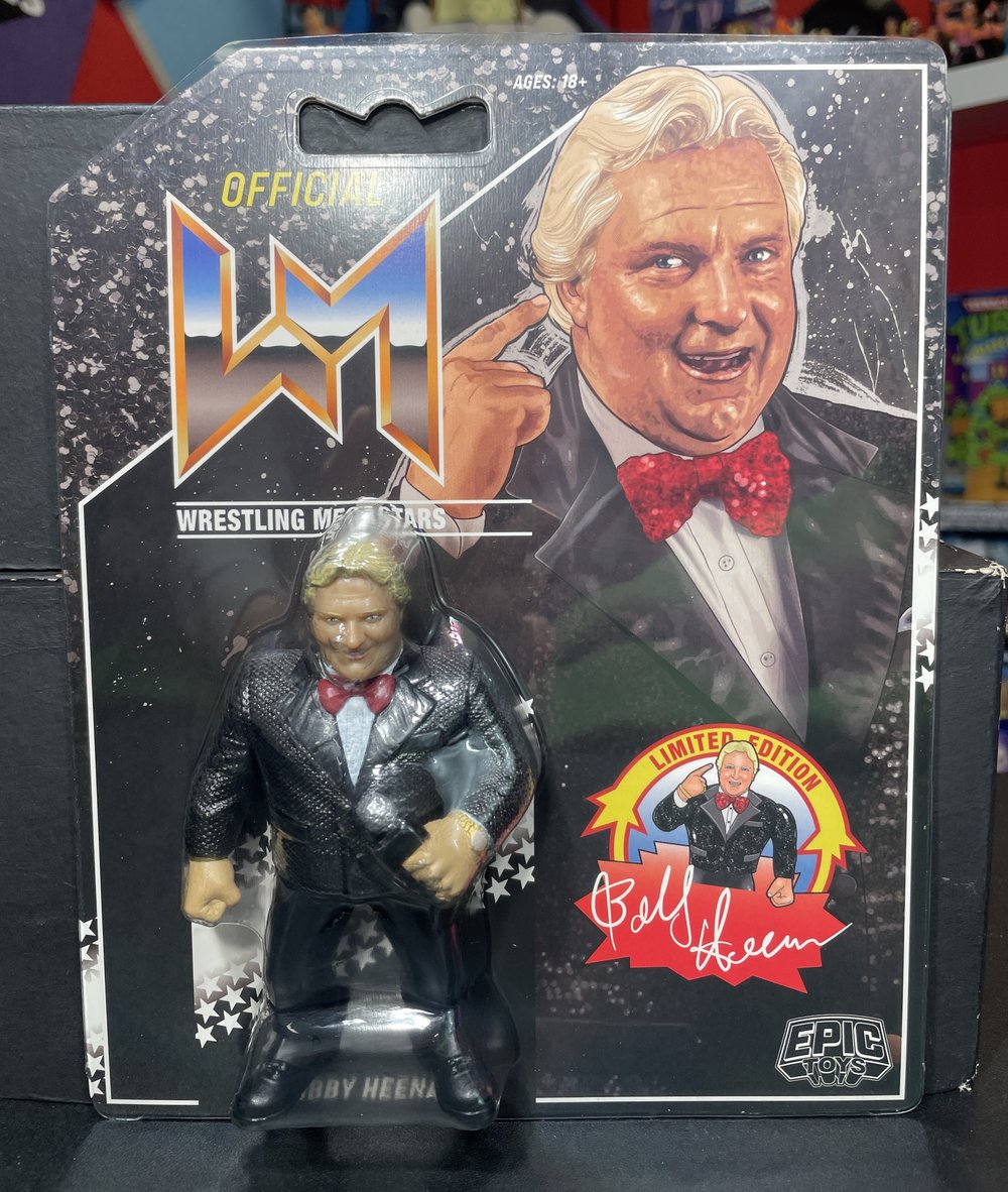 **IN STOCK** Bobby The Brain Heenan Wrestling Megastars Series Exclusive