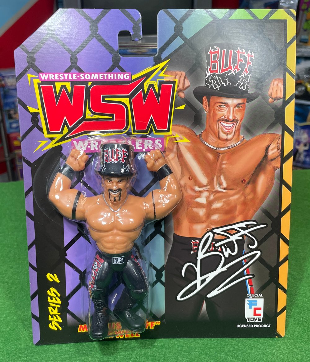 **IN STOCK** VARIANT 1 OF 500 BUFF BAGWELL WRESTLE-SOMETHING WRESTLERS SERIES 2 FIGURE BY FC TOYS