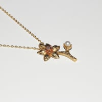 Image 2 of Hellebore Flower Necklace