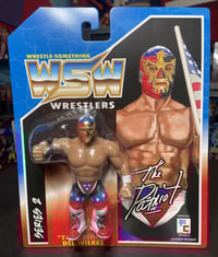 Image 1 of **IN STOCK** DEL WILKES THE PATRIOT RETRO WRESTLE-SOMETHING WRESTLERS SERIES 2 FIGURE