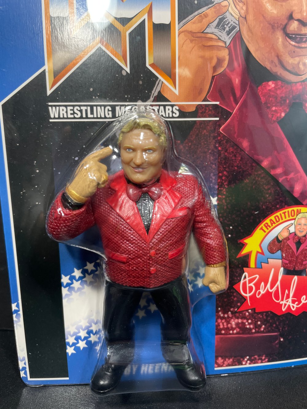 **IN STOCK - LIMITED** Bobby The Brain Heenan Wrestling Megastars Series 3 Figure by Epic Toys