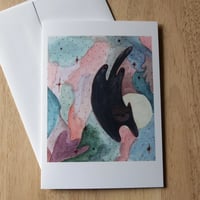 Image 3 of Star Cat Greeting Card