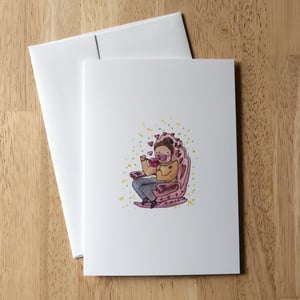 Image of Candy Apple Greeting Card