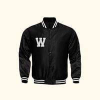 Image 1 of Victory Satin Jacket