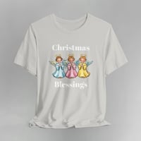 Image 1 of Angels Christmas Blessings Short Sleeve T-shirt