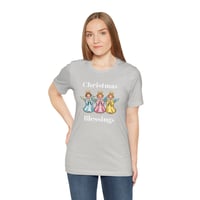 Image 2 of Angels Christmas Blessings Short Sleeve T-shirt