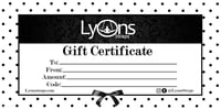 Gift Certificate