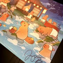 Image 2 of Capybara Onsen (Print) 