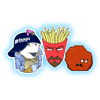 aqua teen hunger force sticker pack