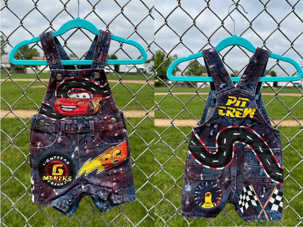 Image of Custom Denim Overalls - Baby/Toddler/Kids