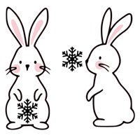 Image 3 of Snow Bunny Temporary Tattoos 