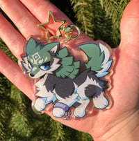 Image 1 of Wolf Link (Double-Sided 3" Keychain)