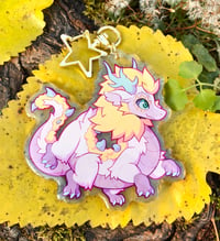 Light Dragon (Double-sided 3" Keychain)