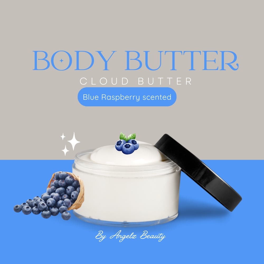 Image of blue raspberry body butter