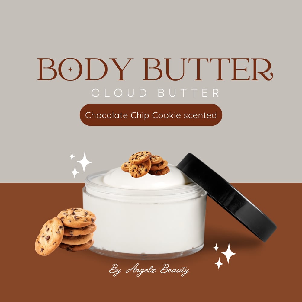Image of chocolate chip cookie body butter