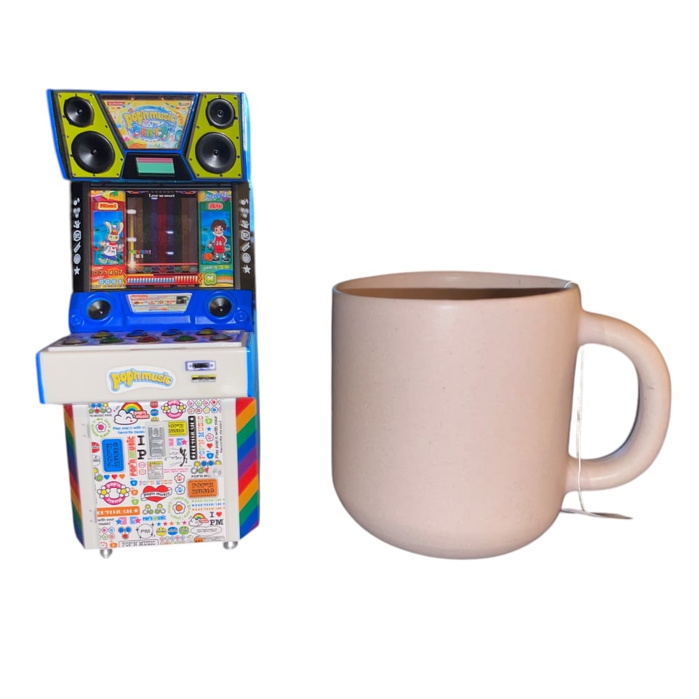 miniature arcade cabinets