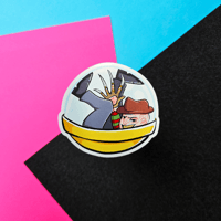 Image 2 of Horror Capsule Stickers