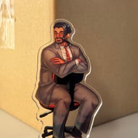 Image 1 of [LIMITED] 5in Acrylic Chairman Standee