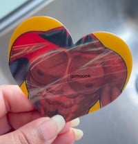Image 2 of [PREORDER] 2099 Chest Keychain, Cushion, Sticker