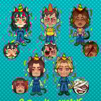 Image 1 of  Mouthwashing Keychains and Stickers