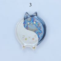 Image 9 of Glow in dark ying and yang cat mini ring dishes (choose your design)