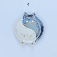 Image 12 of Glow in dark ying and yang cat mini ring dishes (choose your design)